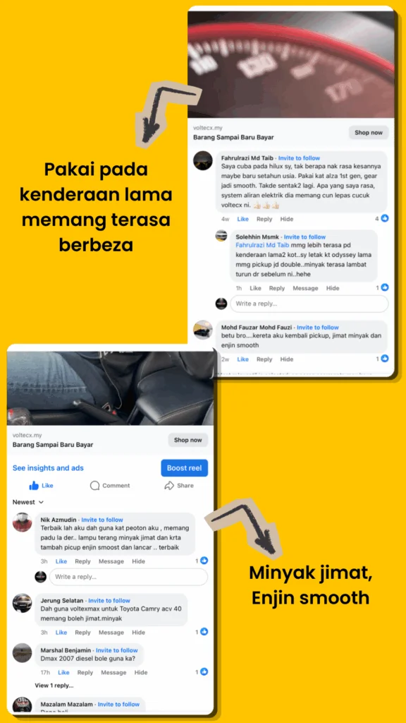 Komen pengguna